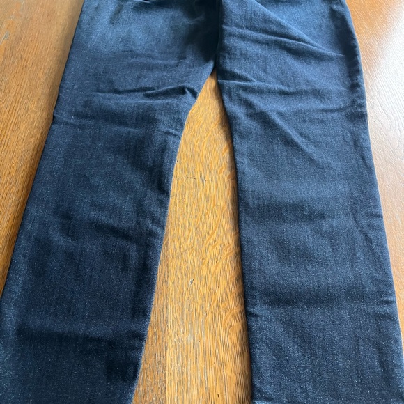 Everlane The Curvy High Rise Skinny Jeans Dark Indigo Size 30 Crop - Picture 14 of 15